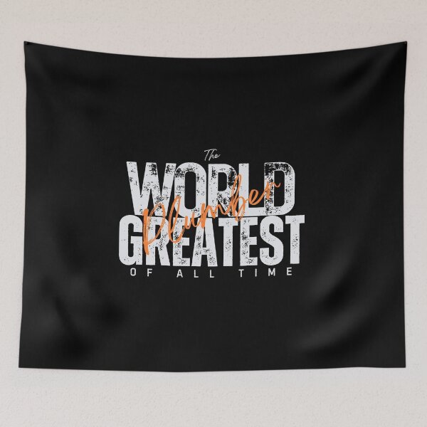 Item preview, World Greatest Plumber - Retirement Farewell Presents For Coworker - Elegant Black designed and sold by Doiemacreations.