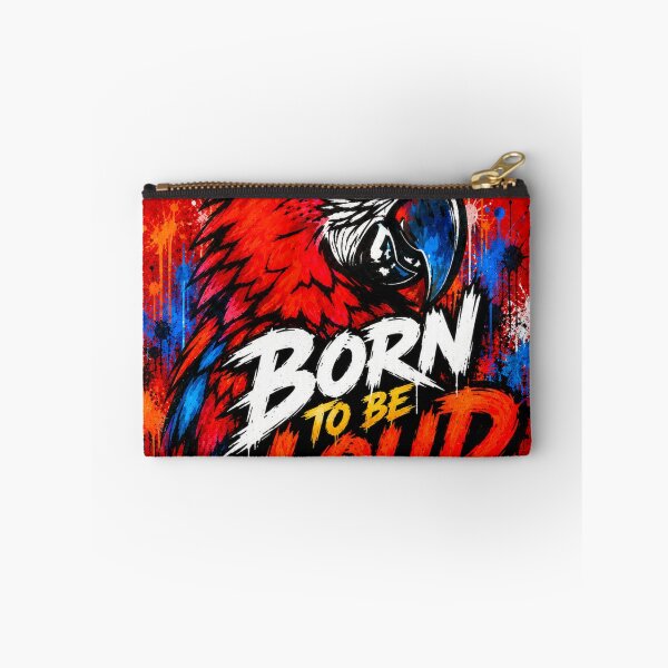 Item preview, Born to Be Loud – Bold Macaw Street Art Design designed and sold by SidneiSampaioStudio.