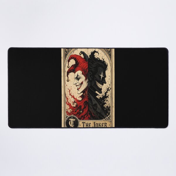 Item preview, Dark Joker And Shadow Demon Tarot Card designed and sold by Munib302.