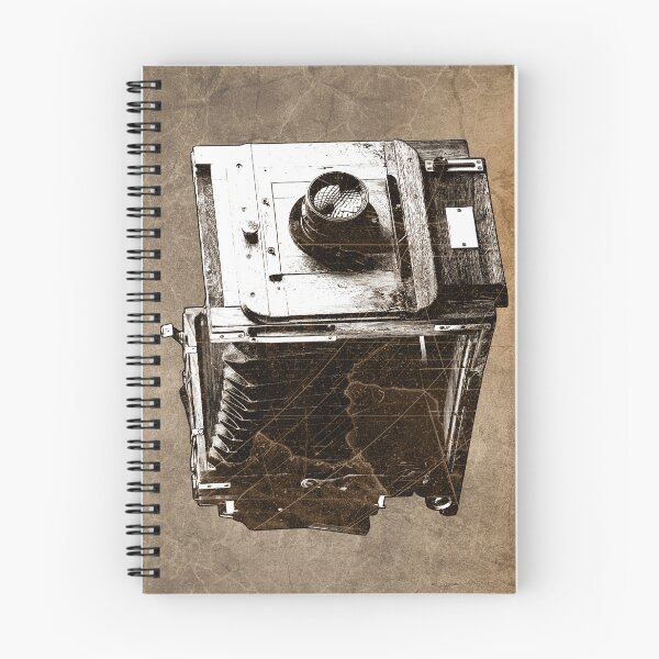 Item preview, Brown-tinted Antique Victorian Camera Large Format Dark Gothic Photography designed and sold by Ghoul Enterprises.
