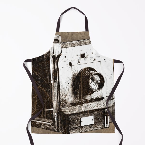 Item preview, Brown-tinted Antique Victorian Camera Large Format Dark Gothic Photography designed and sold by Ghoul Enterprises.