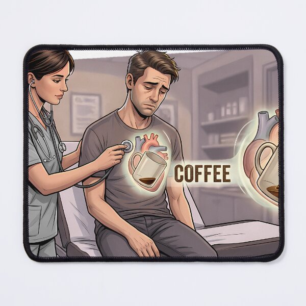 Item preview, Doctor Examination Need Coffee, I need coffee  designed and sold by JulSaMar03.
