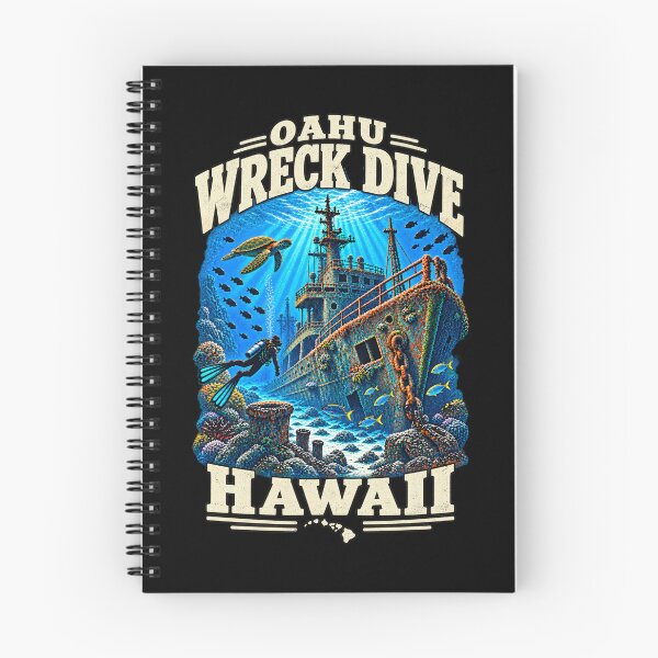 Item preview, Oahu Wreck Dive Hawaii Scuba Diving Shipwreck designed and sold by SubtleSplit.