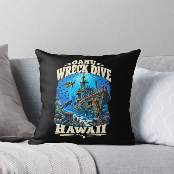 Item preview, Oahu Wreck Dive Hawaii Scuba Diving Shipwreck designed and sold by SubtleSplit.
