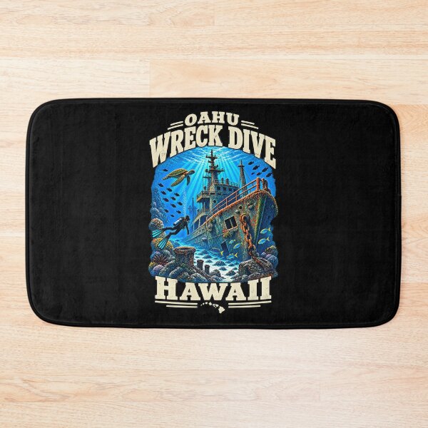 Item preview, Oahu Wreck Dive Hawaii Scuba Diving Shipwreck designed and sold by SubtleSplit.