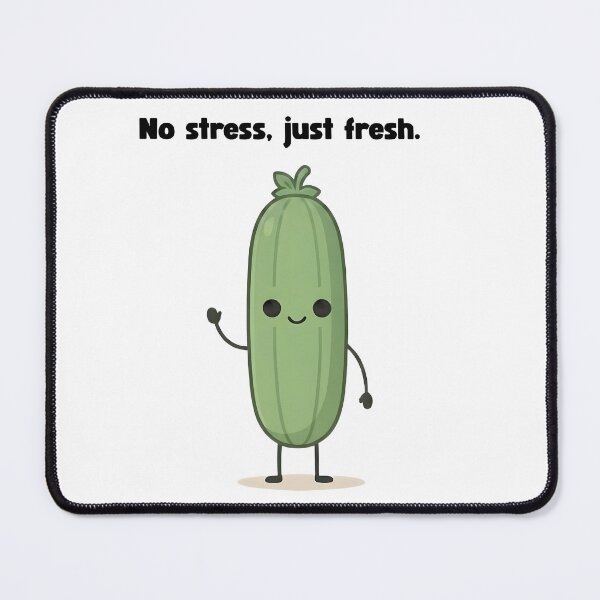 Item preview, cute cucumber designed and sold by Rockveil Co..