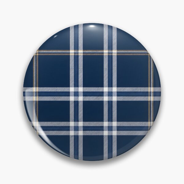 Item preview, Navy Blue Tartan Plaid Classic Preppy Coastal Pattern designed and sold by oceanys.