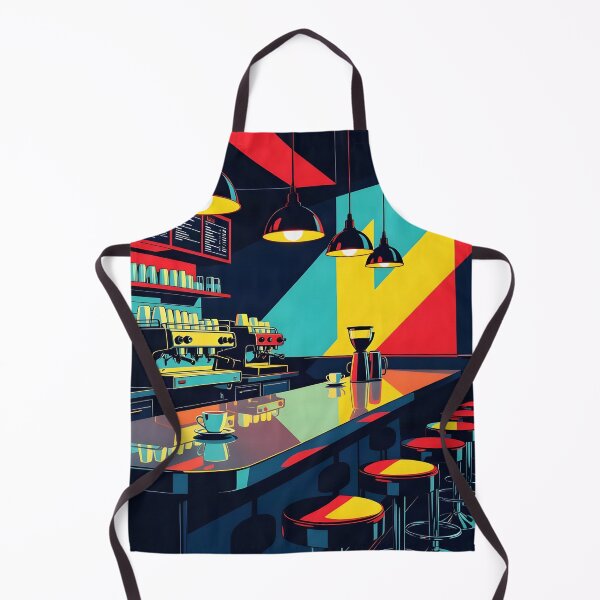Item preview, Neon Coffee Bar – Retro Pop Art Café Poster designed and sold by LSVart.