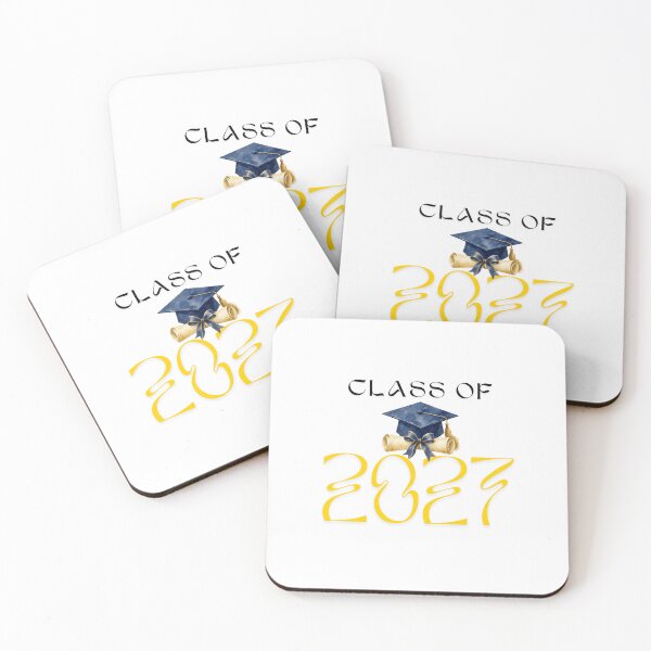 Item preview, Classic Watercolor Cap, Navy & Gold Scholar, Elegant Graduation Crest designed and sold by Wardapotomus.