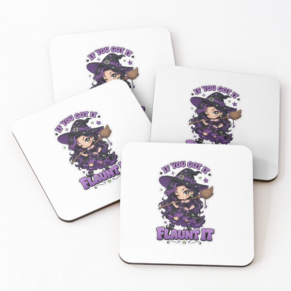 Item preview, If You Got It Flaunt It Witch Sticker | Sassy Halloween Witch designed and sold by HOODYBUDSTYLES.