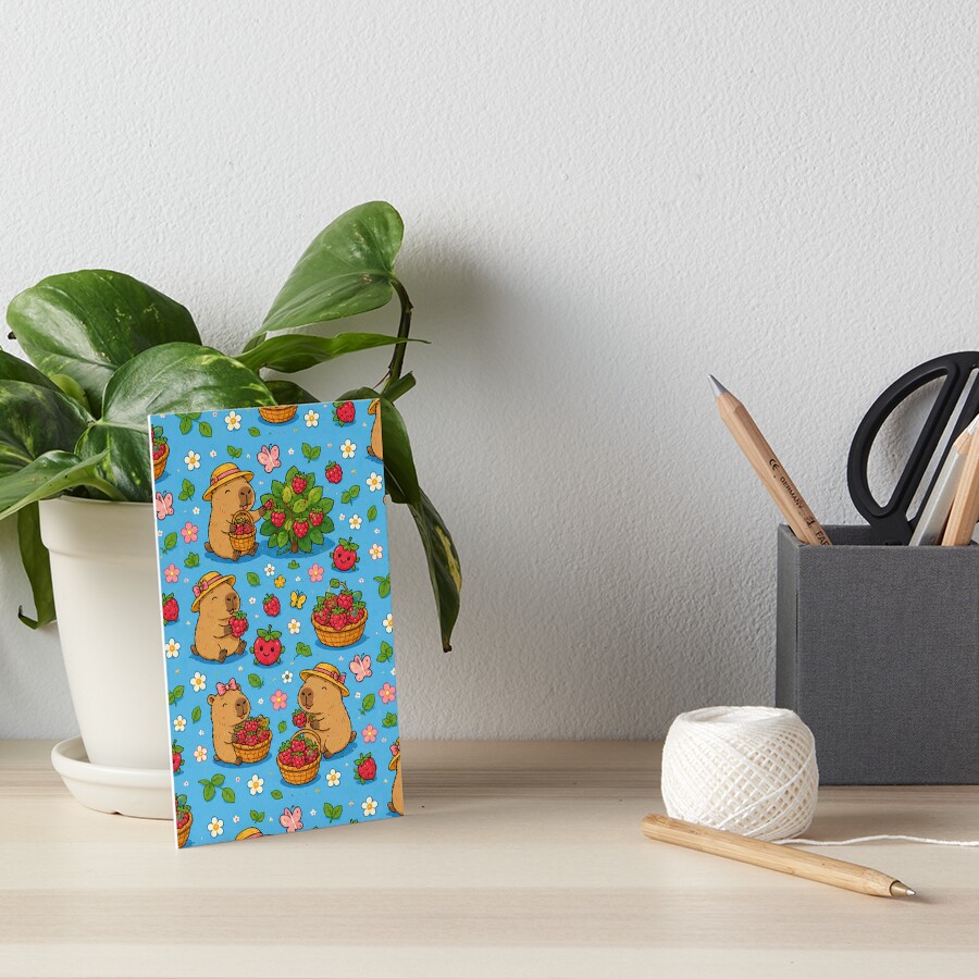 Item preview, Art Board Print designed and sold by SoftBerryStudio.