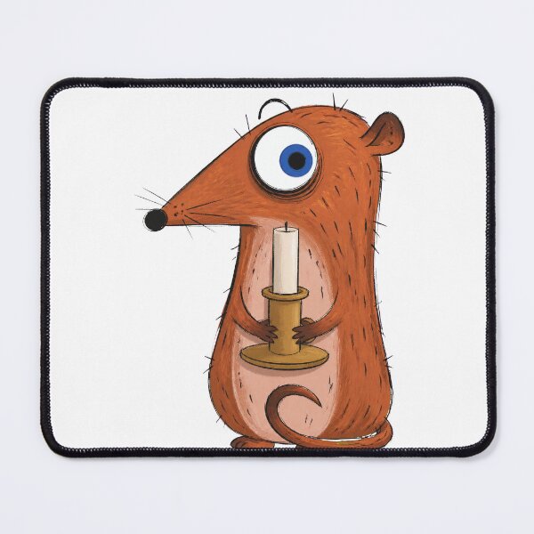 Item preview, Shrew with an Unlit Candleholder designed and sold by The-Art-of-D.