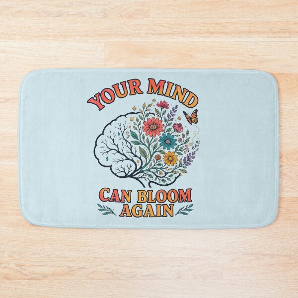 Item preview, Your Mind Can Bloom Again – Mental Health Hope designed and sold by NinaCreator.