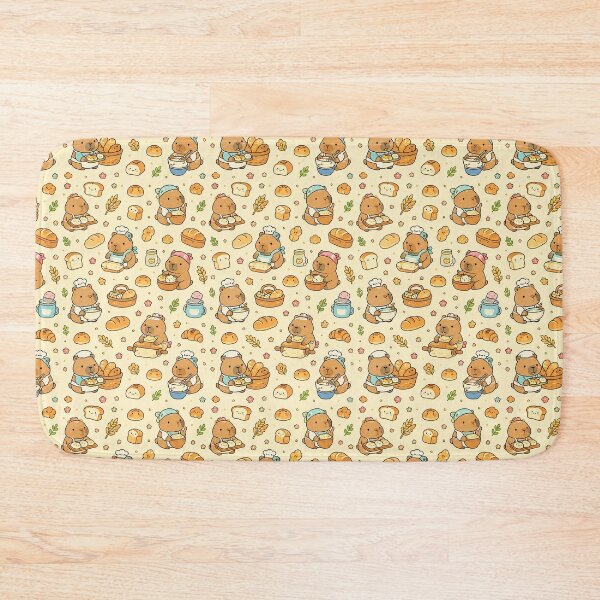 Item preview, Cute Capybara Little Baker Bread Pattern designed and sold by Soft Berry Studio.