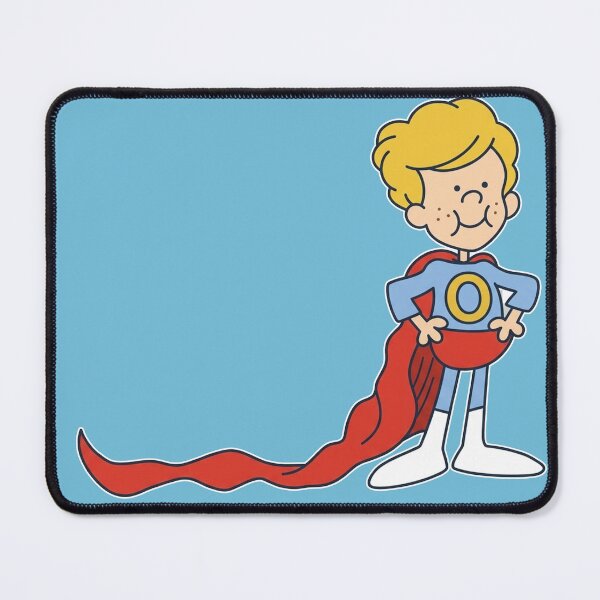 Item preview, Zero the Hero –Educational TV Inspired Retro Cartoon Design designed and sold by Deviant Logic Design.