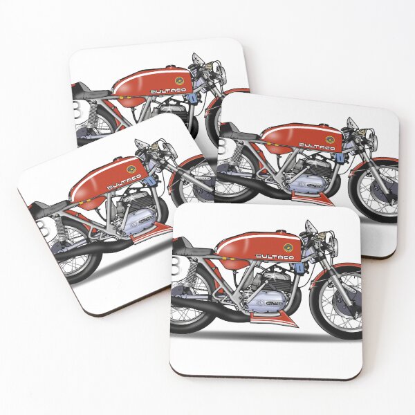 Item preview, Vintage Bultaco motorbike designed and sold by SUPERFIREFLY.