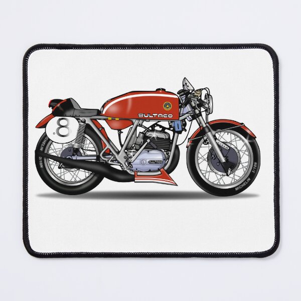 Item preview, Vintage Bultaco motorbike designed and sold by SUPERFIREFLY.