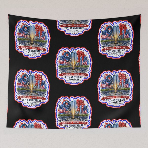 Item preview, We Will Never Forget 9 11 25th Anniversary   designed and sold by WoodburyLake.