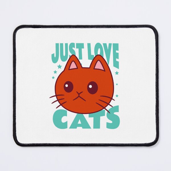 Item preview, Just Love Cats Funny Orange Cat Quote designed and sold by Vision Crafted.