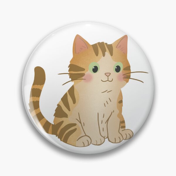 Item preview, Cute Tabby Cat Illustration designed and sold by DinaArtStudio.