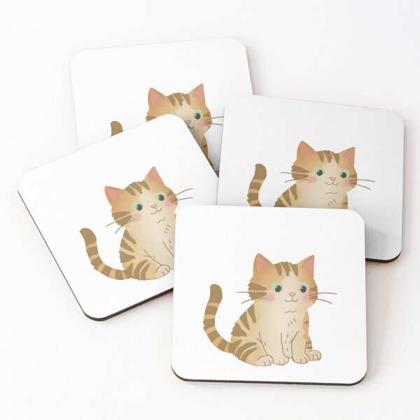 Item preview, Cute Tabby Cat Illustration designed and sold by DinaArtStudio.
