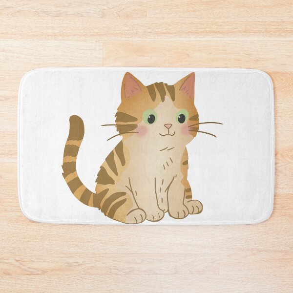 Item preview, Cute Tabby Cat Illustration designed and sold by DinaArtStudio.