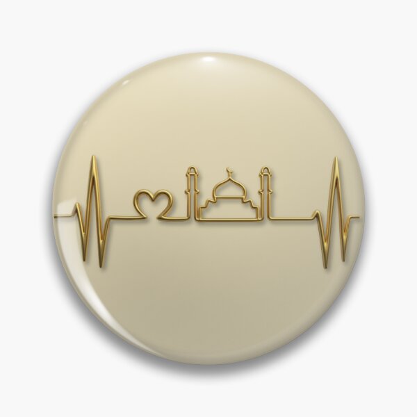 Item preview, Minimalist Mosque Heartbeat (V.2) – Elegant Spiritual Lifeline Collection designed and sold by D-Islamic.