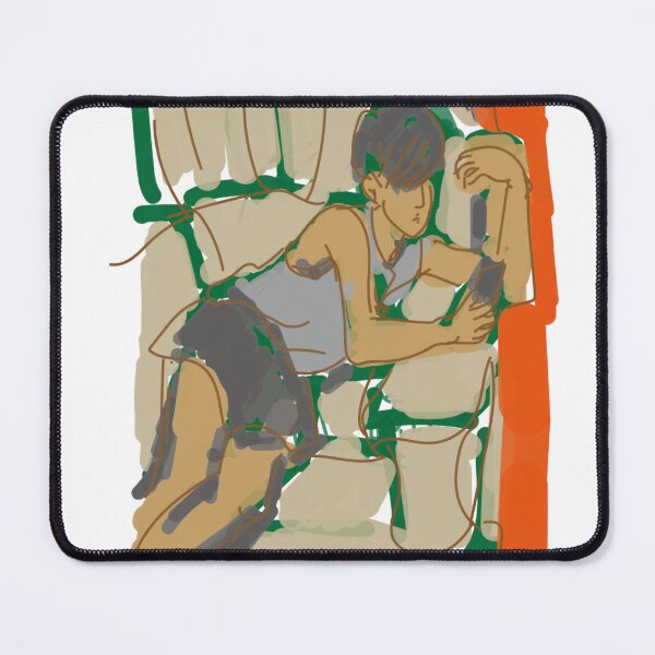 Item preview, Expressive Sketch Person Browsing Phone designed and sold by Laoffecinatiend.