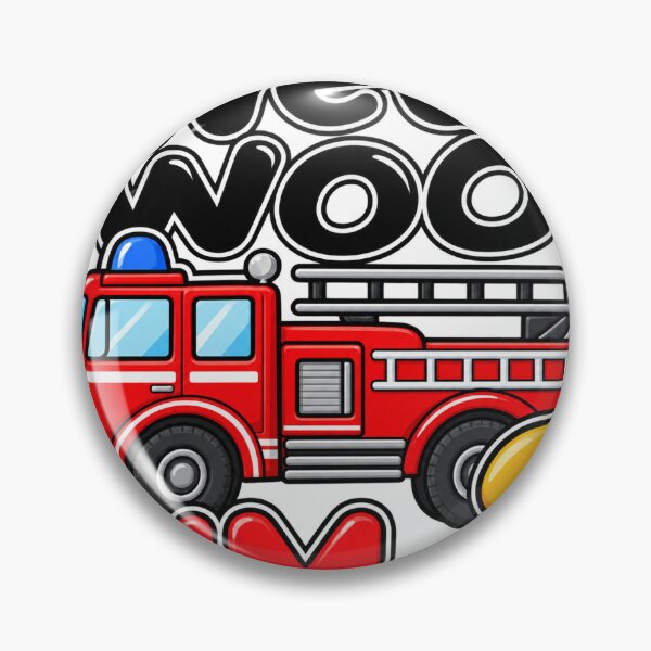 Item preview, wee woo im 2, fire truck birthday designed and sold by salahdesign1.