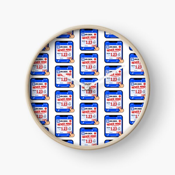 Item preview, GPA Check Never Mind designed and sold by RedRubyBubble.