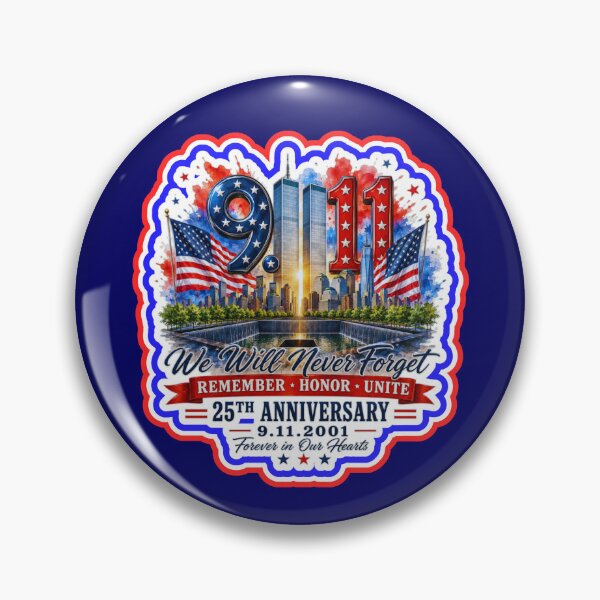Item preview, We Will Never Forget 9 11 25th Anniversary   designed and sold by WoodburyLake.