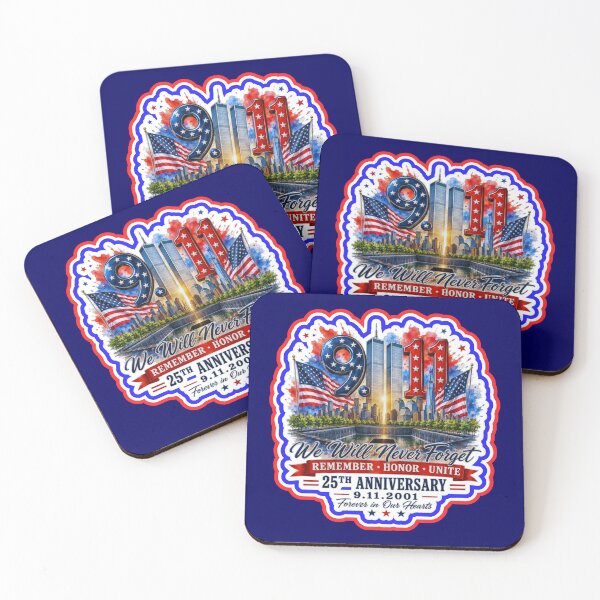 Item preview, We Will Never Forget 9 11 25th Anniversary   designed and sold by WoodburyLake.