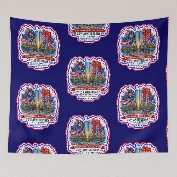 Item preview, We Will Never Forget 9 11 25th Anniversary   designed and sold by WoodburyLake.