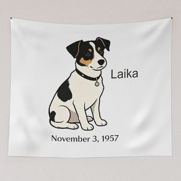 Item preview, LAIKA — THE ONE-WAY JOURNEY designed and sold by KayUweRott.