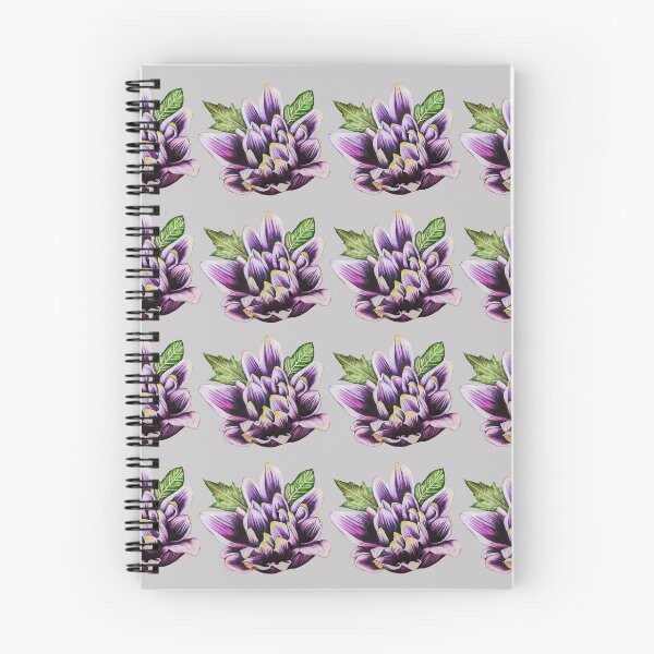 Item preview, Purple Chrysanthemum with Leaf Pattern 1 C1 designed and sold by nastiaart.