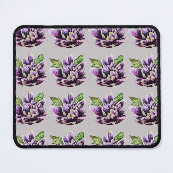 Item preview, Purple Chrysanthemum with Leaf Pattern 1 C1 designed and sold by nastiaart.