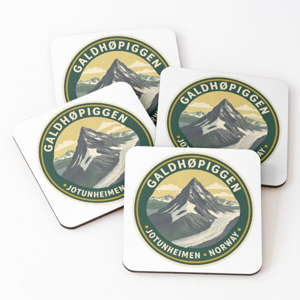 Item preview, Galdhøpiggen Jotunheimen Norway Vintage Travel Badge designed and sold by JIGUWORLD.