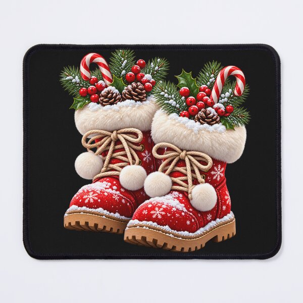 Item preview, Cozy Christmas Winter Boots designed and sold by TinyWeird.