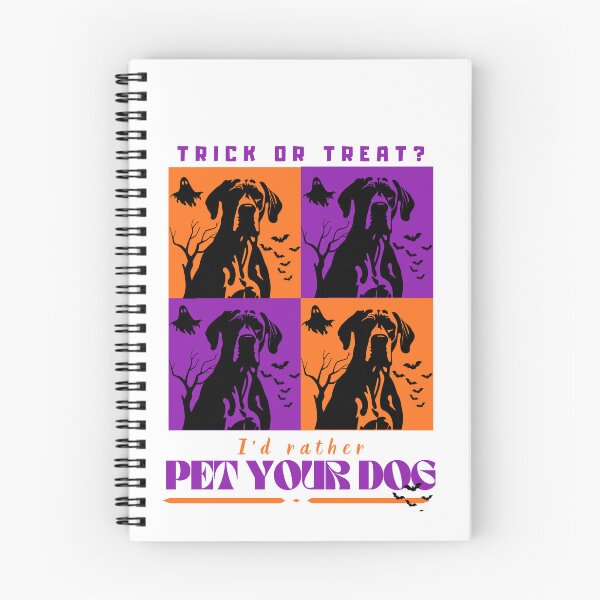 Item preview, Trick Or Treat? I'd Rather Pet Your Dog - Funny Dogtrovert Halloween Pop Art designed and sold by Neurospicy Trolls.