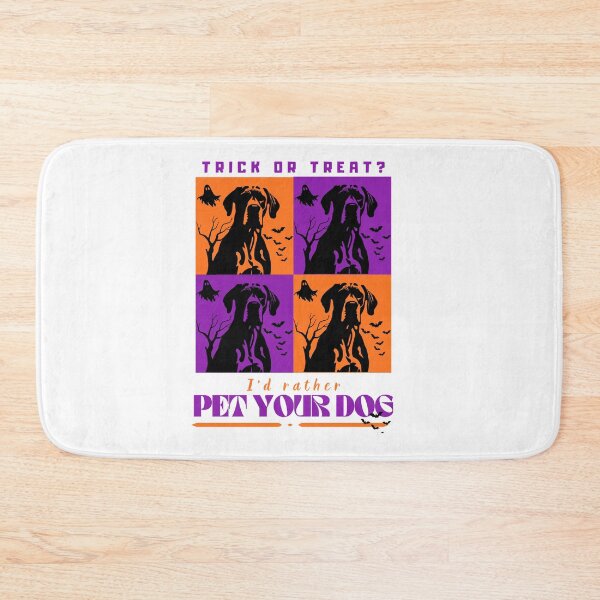Item preview, Trick Or Treat? I'd Rather Pet Your Dog - Funny Dogtrovert Halloween Pop Art designed and sold by Neurospicy Trolls.