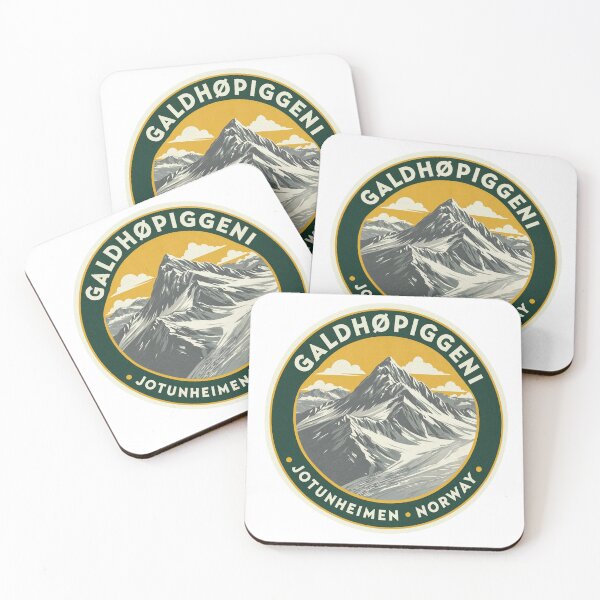 Item preview, Galdhøpiggen Jotunheimen Norway Vintage Travel Badge designed and sold by JIGUWORLD.