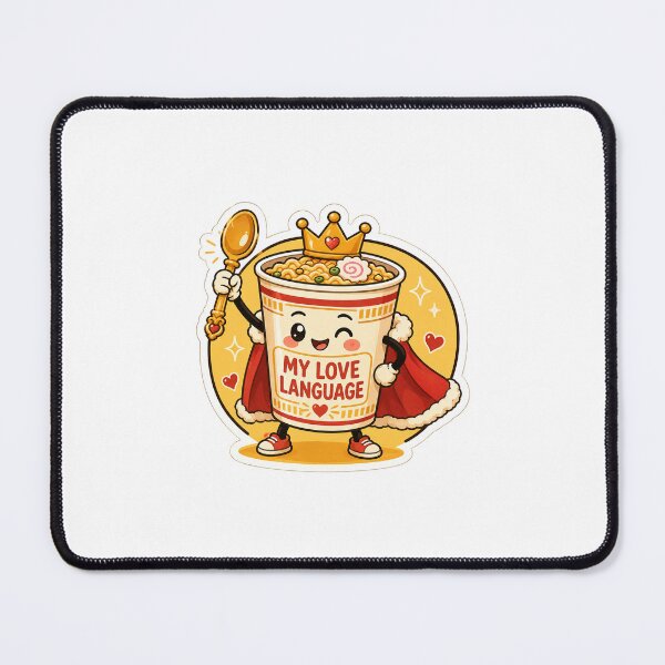 Item preview, Ramen Is My Love Language designed and sold by RedRubyBubble.