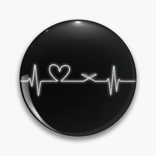 Item preview, Islam Is My Heartbeat – Elegant Diamonds Islamic ECG Quran Design designed and sold by D-Islamic.