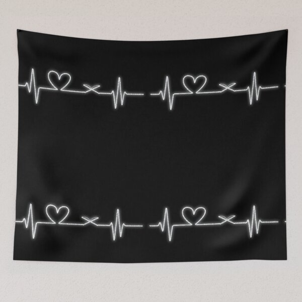 Item preview, Islam Is My Heartbeat – Elegant Diamonds Islamic ECG Quran Design designed and sold by D-Islamic.