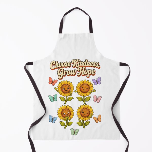 Item preview, Choose Kindness, Grow Hope – Sunflowers & Butterflies Inspirational Design designed and sold by Cartoon art with a purpose ❤️ Supporting Althea’s friends .