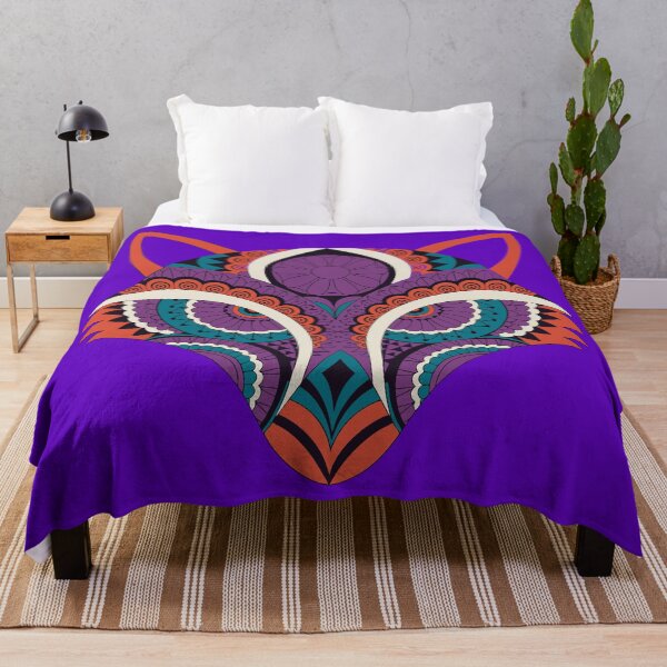 Item preview, Mystical Fox Mandala Geometric Portrait designed and sold by Paolo-Bandal.