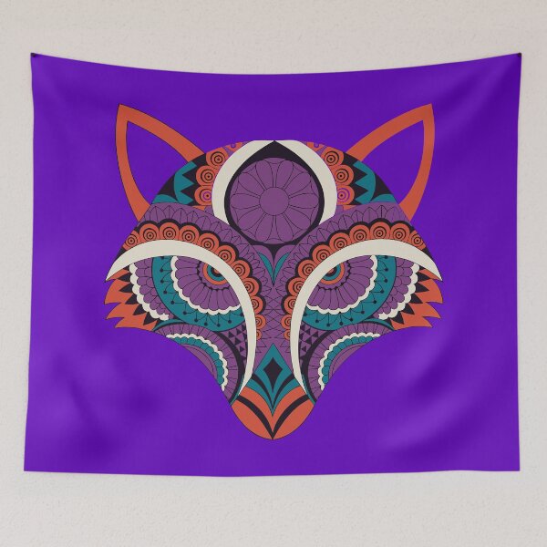 Item preview, Mystical Fox Mandala Geometric Portrait designed and sold by Paolo-Bandal.