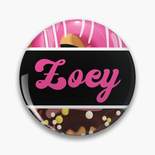 Item preview, Zoey Name Donut designed and sold by aligchi.