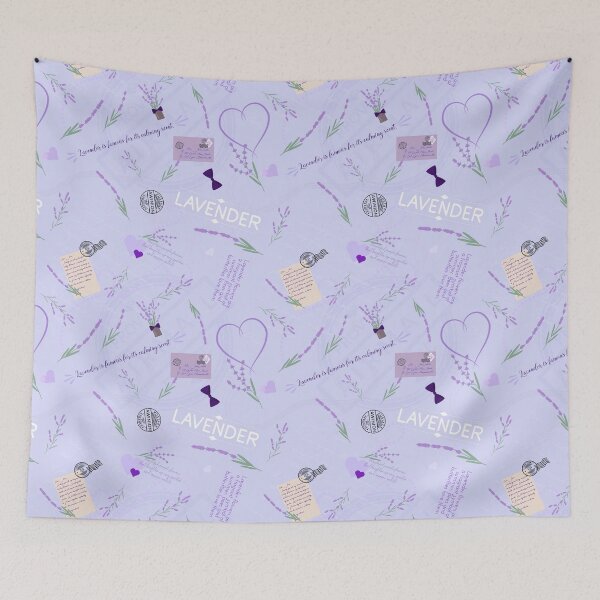 Item preview, Lavender pattern designed and sold by RedPoppyStudio.