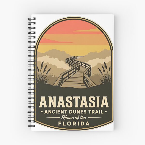 Item preview, Anastasia State Park Ancient Dunes Trail Boardwalk Sticker designed and sold by DetourDgn.